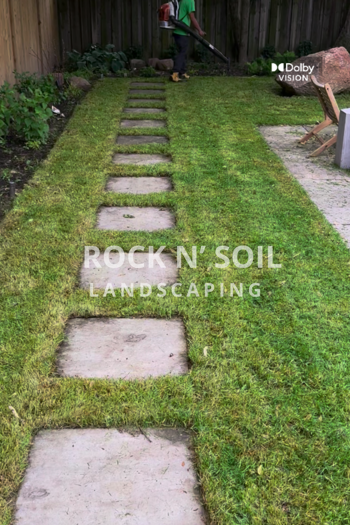 before and after photos, this is the after photo after the grass is well cut and maintained